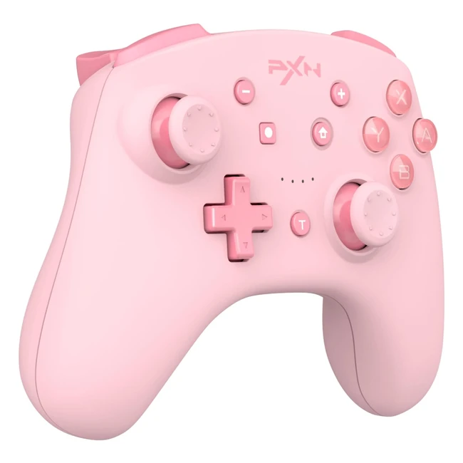 Controller Wireless PXN 9607X Switch Pro con Turbo NFC per Amiibo - Rosa