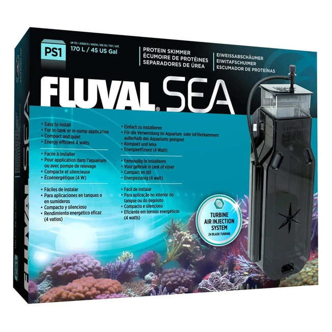 Fluval Sea Skimmer pour aquariophilie - Installation facile fonctionnement sile