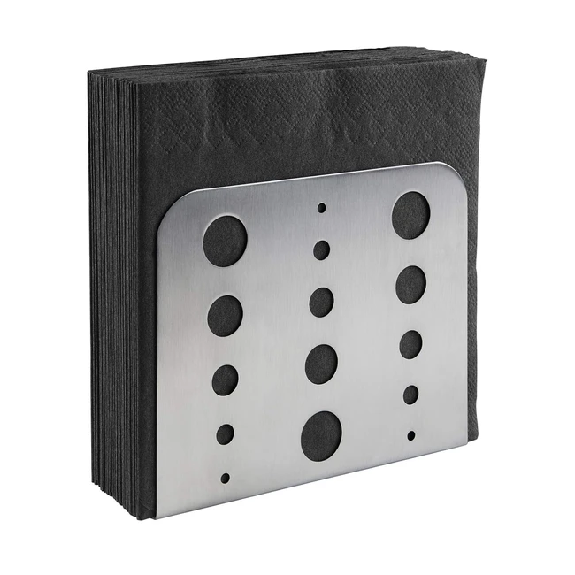 Servilletero APS de acero inoxidable 180 - 14 pliegues - 45x15 cm - Protección de muebles