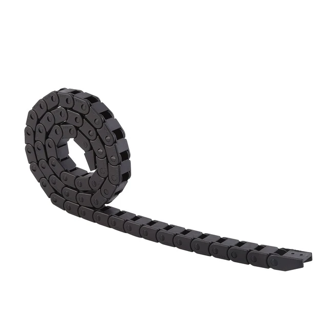 Cable de cadena de arrastre de nylon negro 1000mm - Resistente al desgaste y alt