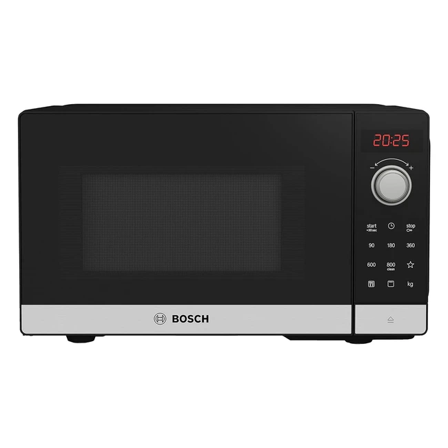 Bosch Serie 2 FEL023MS2B Freestanding Microwave - Thaw, Heat, and Prepare with Ease