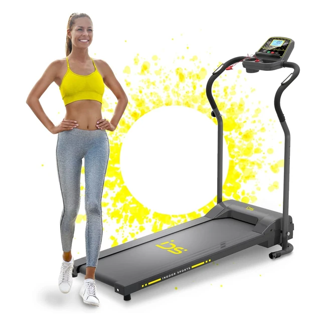 Tapis Roulant Elettrico Pieghevole IDS G10 Pro - Brand Italiano - 10 km/h - Salvaspazio - 12 Programmi - Display LCD Multifunzione