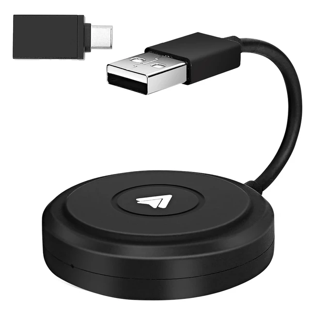 Adaptateur Android Auto sans fil - Convertit la voiture Android filaire en voitu