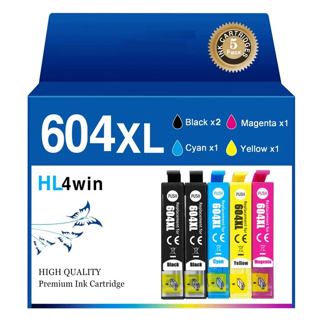 Cartuccia d'inchiostro compatibile HL4WIN 604 XL per Epson XP2200 XP2205 WF2910 WF2950