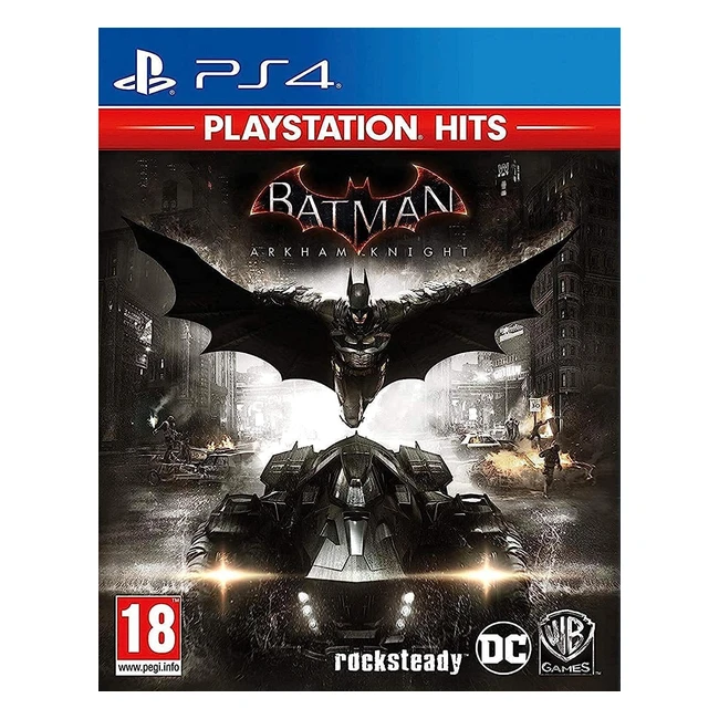 Batman Arkham Knight PS Hits - Edizione Spagna - PS4 - Referenza: XXXXX - Azione, Avventura, Open World