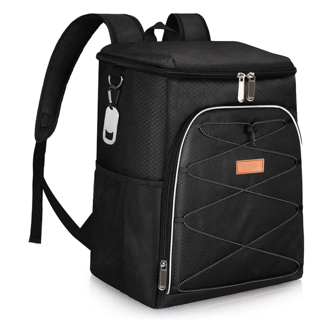 Large Oxford Waterproof Cooler Backpack - 28L Insulated Picnic Bag for BBQ & Outdoor Activities