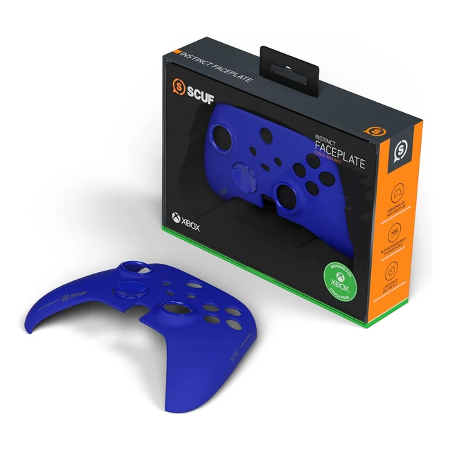 Coque amovible Instinct pour manette Xbox Series XS et Xbox One - Bleu