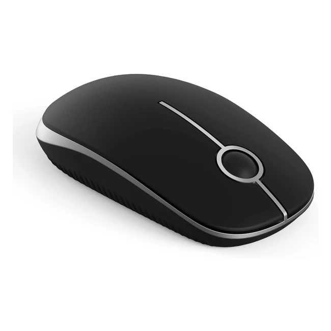 Wireless Mouse 24G Silent Mouse with USB Receiver 18 Month Battery Life 1600 High DPI Precision