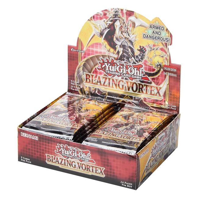 Yugioh Tourbillon Flamboyant - Jeu de Cartes à Collectionner - 24 enveloppes