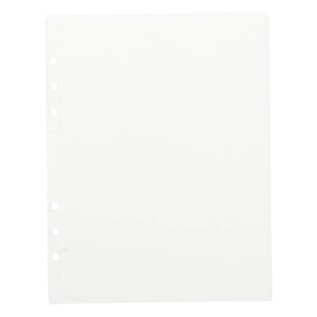 Filofax Busta Trasparente A5 con Apertura Superiore - Formato 148x210mm