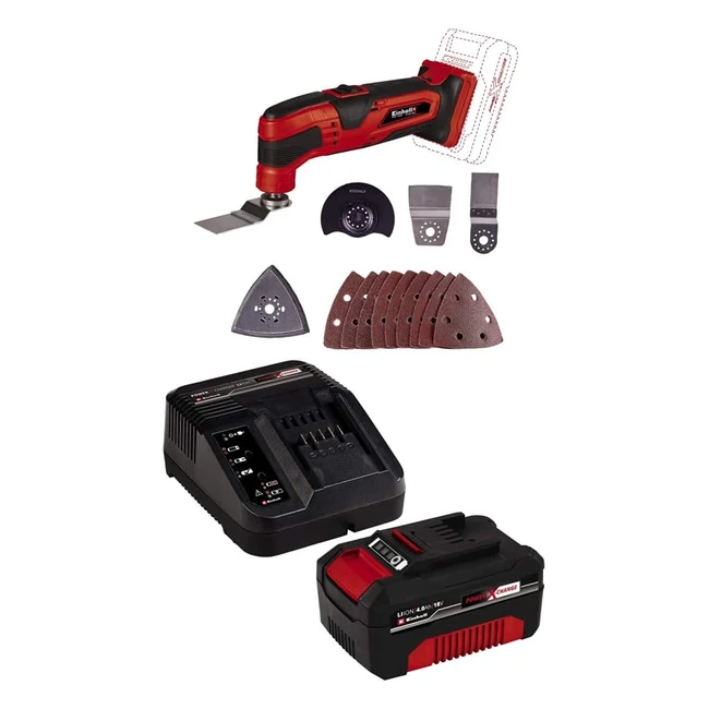 Einhell Power Xchange Akku - Flexibles Multifunktionswerkzeug TCMG 18 LiSolo