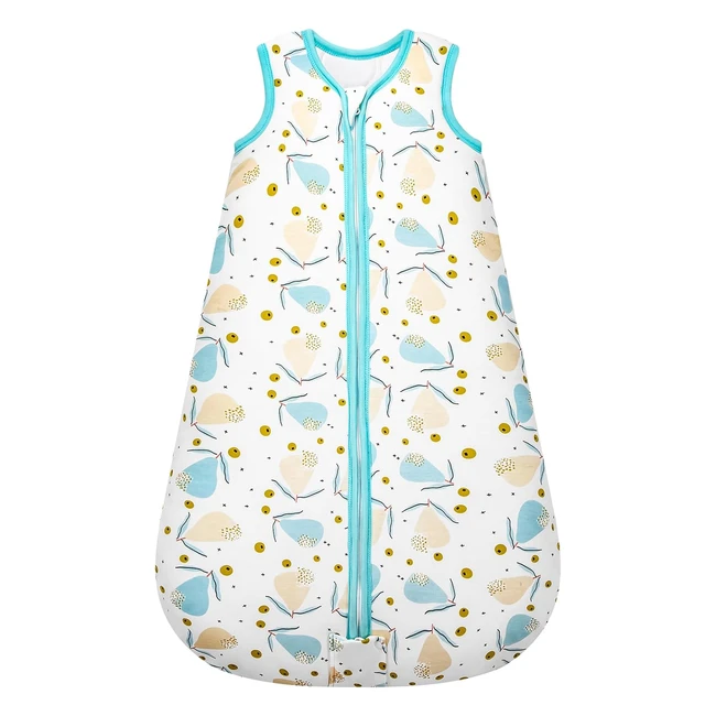 Mikafen Baby Sleeping Bag - 100% Organic Cotton, Winter & Four Seasons, L12-18 Months