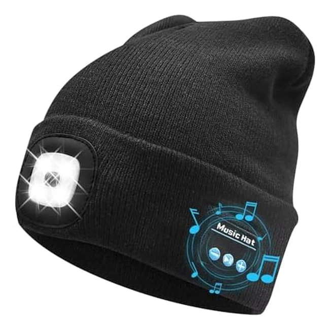 Gorro Bluetooth Cotop con Luz LED - Caliente y Moderno