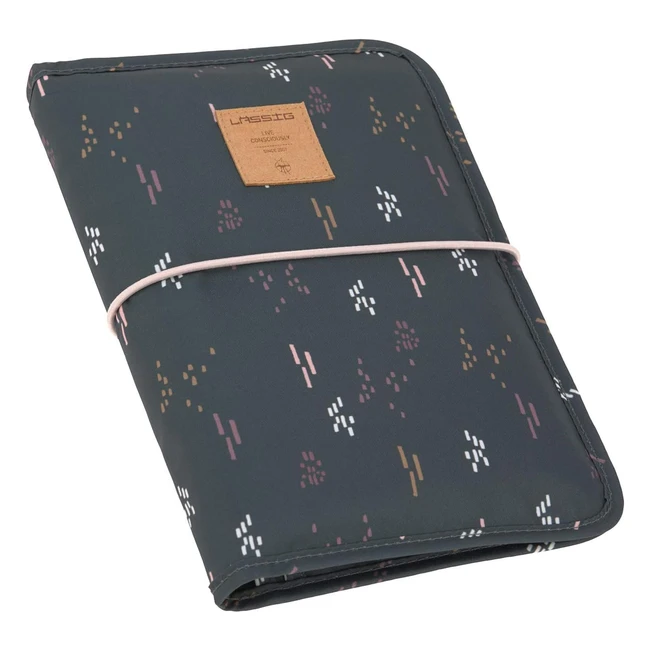 Bolsa de pañales Lässig 1106008578 - Blobs Forest Violeta