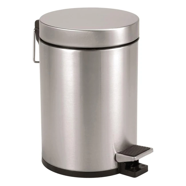 Cubo de Basura Acero Inoxidable 3L - Axentia