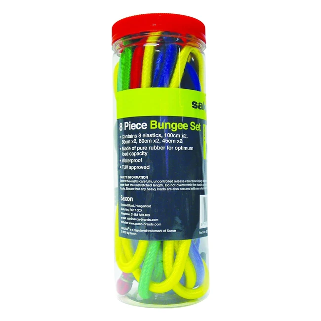 Juego de Pulpos Elásticos Sakura - 8 Piezas - Ref. 12345 - Resistente y Versátil