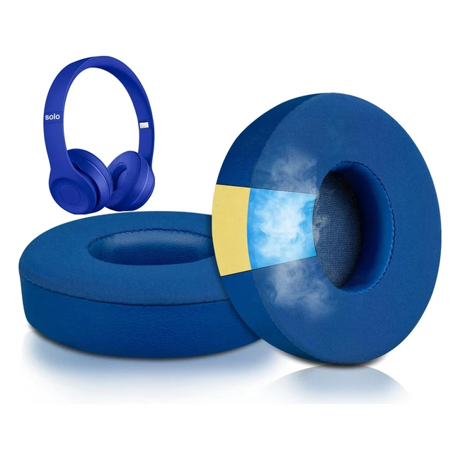 Coussinets de gel de refroidissement Solowit pour casque Beats Solo 2 et Solo 3 