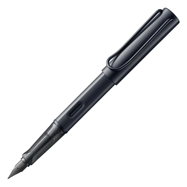 Pluma estilográfica Lamy Alstar negra, tamaño medio, referencia 071