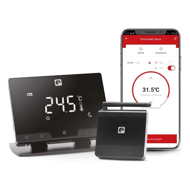 Termostato Smart WiFi GZ - Touch Screen - Programmazione 7 Giorni
