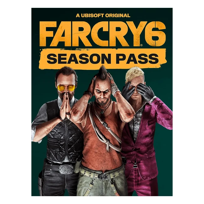 Far Cry 6 Season Pass PC Code Ubisoft Connect - New Twisted Adventure, DLC with Open Worlds
