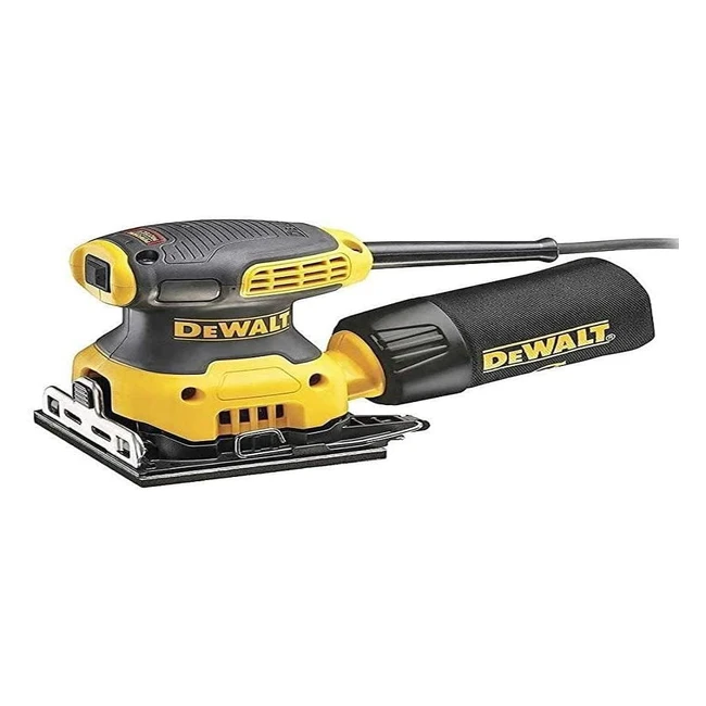 Levigatrice orbitale Dewalt DWE6411QS 108x115mm 230W - Massima finitura
