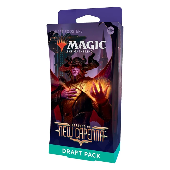 Magic the Gathering Streets of New Capenna Booster Draft Pack - Multicolor D0214