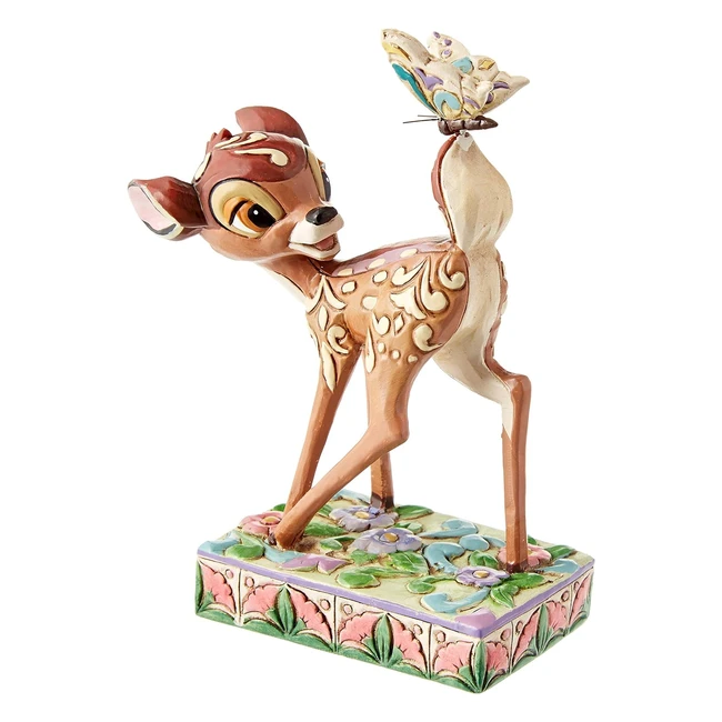 Figurina Disney Traditions Bambi Wonder of Spring - Resina Multicolore