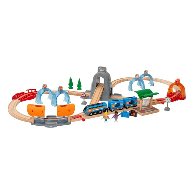 Brio 33972 Set Esclusivo Interattivo Smart Tech Sound - Ferrovie Giochi per Bambini