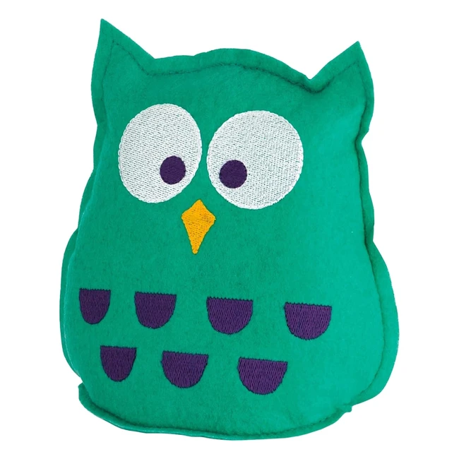 Déshumidificateur Wenko Antihumidité Chouette - Polyester - 15 x 18 x 9 cm - Turquoise