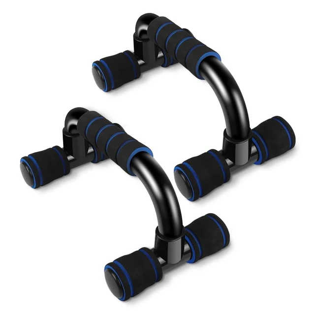 Push Up Bar Stands - Fitness Press Up Bar with Non-Slip Foam Handles - Arms Che