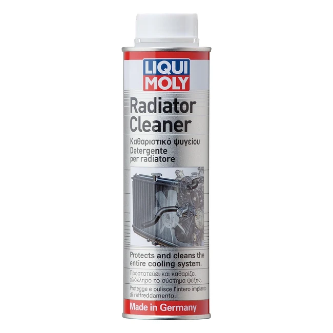 Liqui Moly 1804 Limpiador Radiadores - Elimina Depósitos y Aceite