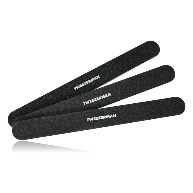 Limas de Uñas Profesionales Tweezerman - Set de 3 - Grano 180/240