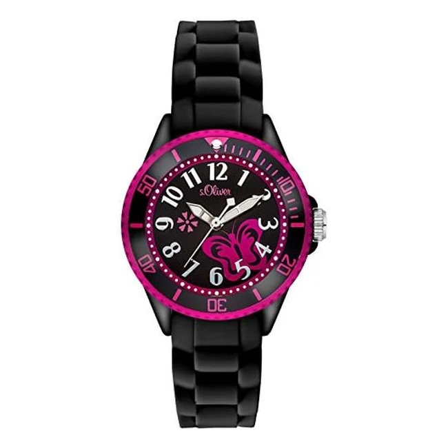 Orologio da polso bambina S.Oliver SO2993PQ - Silicone, Quarzo