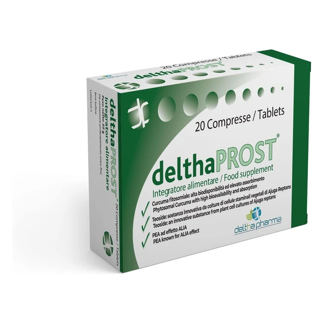 Delthaprost - Integratore Alimentare per la Prostata con Cellule Staminali Veget