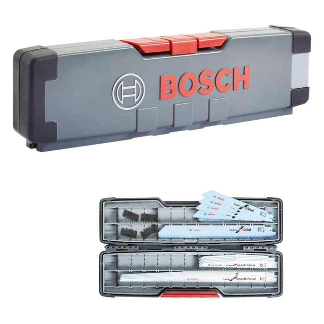 Set di lame Bosch Professional 16 pezzi per seghe universali heavy per legno e m