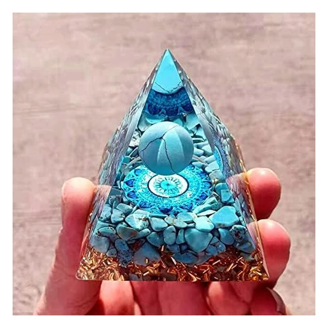 Crystal Pyramid Stones Tree of Life Energy Quartz Crystals - Positive Energy Gen