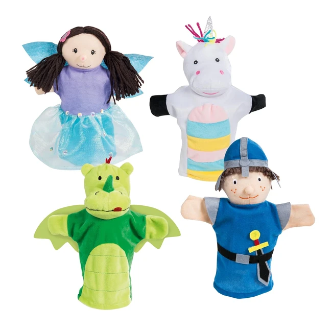 Roba Handpuppen Set verschiedene Designs Nr 4 aus weichem Plsch