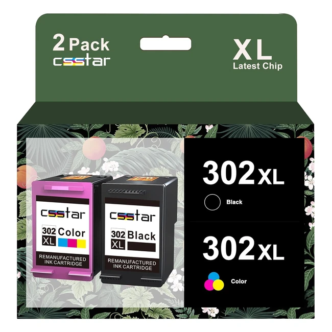 Cartucce d'inchiostro CSSTAR 302XL per HP Envy 4520 4522 4523 - Alta resa