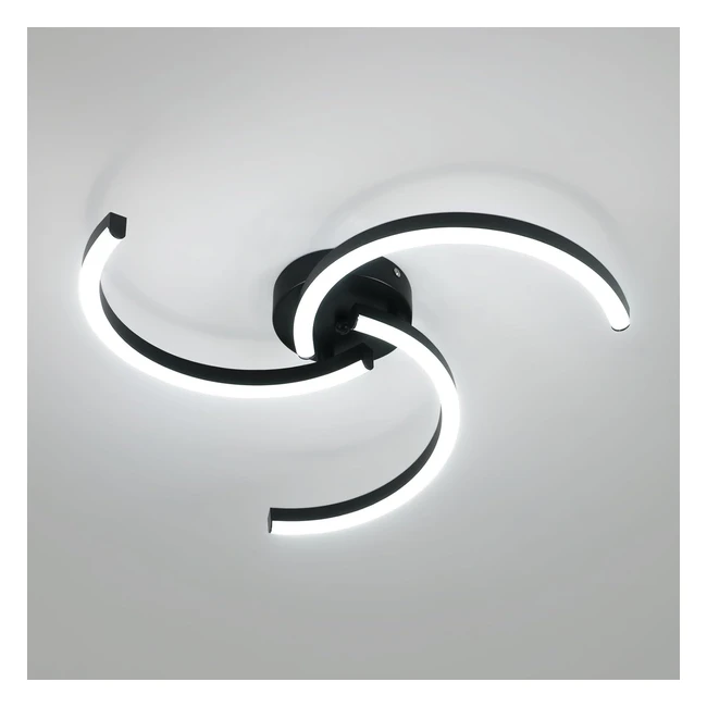 Plafonnier LED Moderne 24W 52cm - Luminaire Design - Économie d'énergie