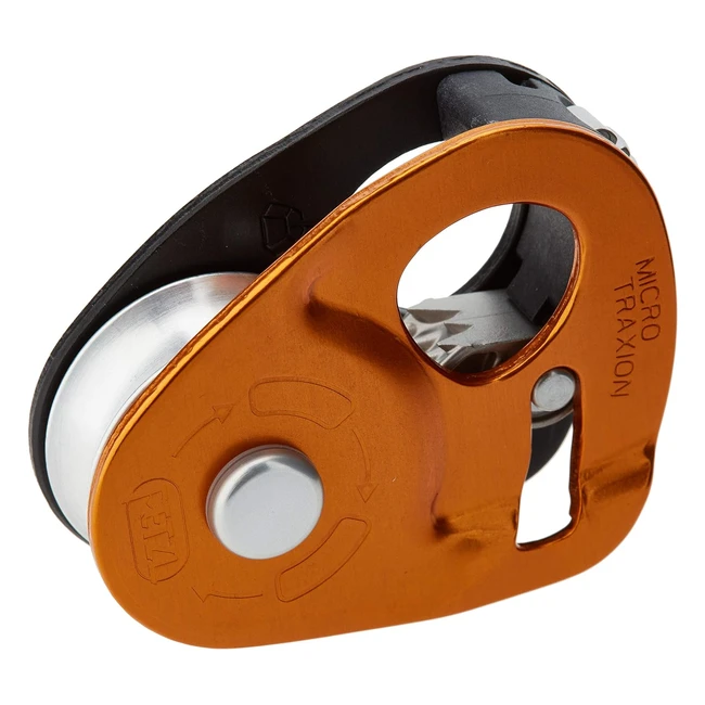 Polea Bloqueador Petzl Micro Traxion - Ultraligera y de Alto Rendimiento