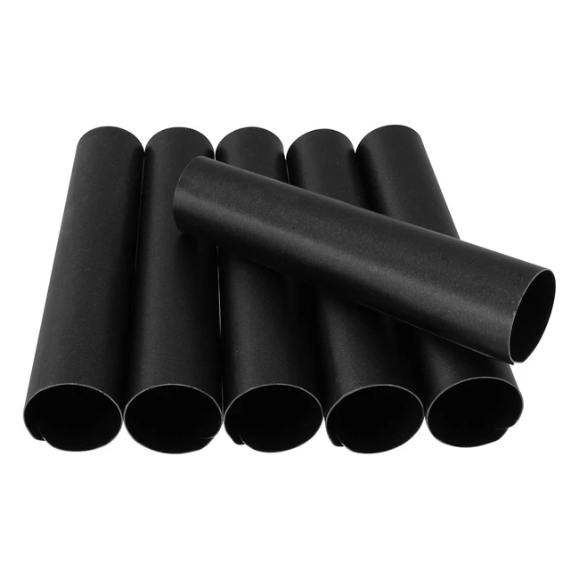 Moule à pâtisserie Zenker 7725 - Rouleau en plastique noir 13x17x65 cm - 6 pièces