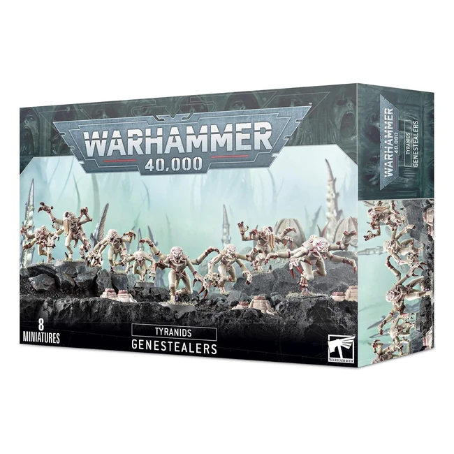 Warhammer 40000 Tyranid Genestealers - Miniature di Plastica Non Verniciate