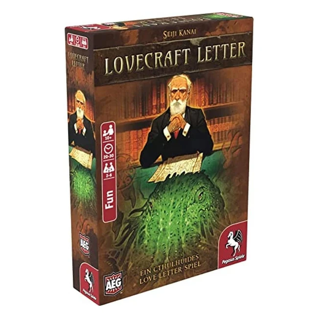 Lovecraft Letter - Juego de cartas de locura (10+ años)
