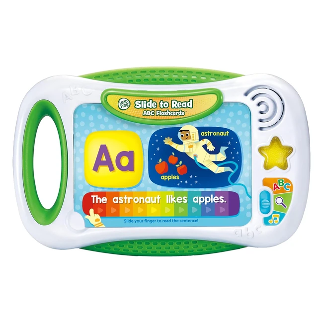 LeapFrog Slide to Read ABC Flashcards - Easy Learning Finger Reading - Educational Gift for Toddler 3-5 Years