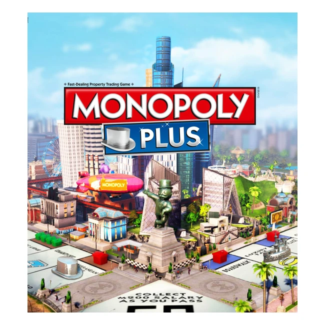 Monopoly Plus Standard PC Code Ubisoft Connect - Spiele mit lebendiger Stadt