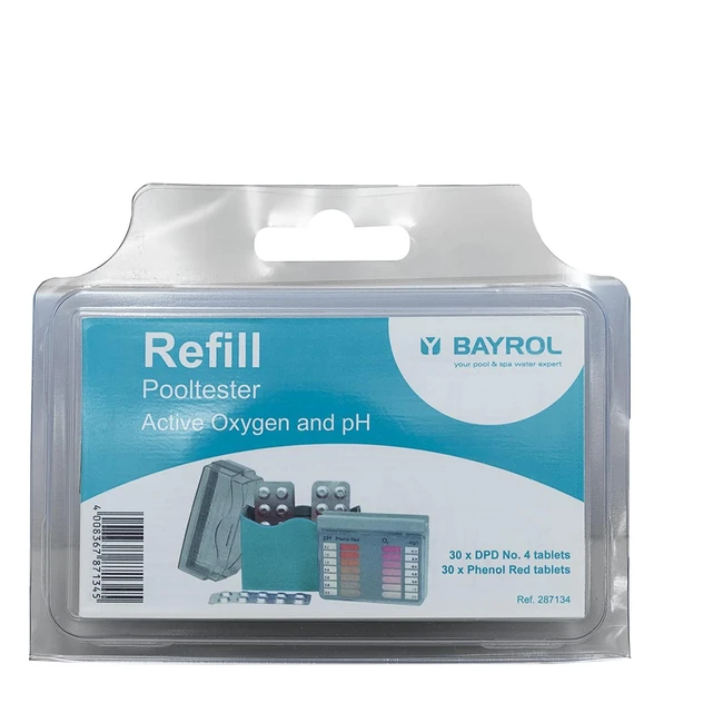 Bayrol Tabletten Nachfllpack fr manuellen Pooltester pHO2 2x30 Tabletten Ph