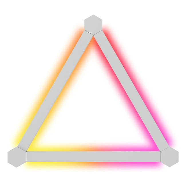 Nanoleaf Lines 60 Degrees Expansion Pack - Add 3 Smart Light Bars - RGBW LED - W