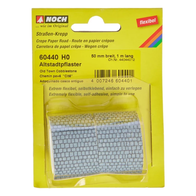 100 x 5 cm Old Town Cobblestone Landscape Modelling - Noch 60440