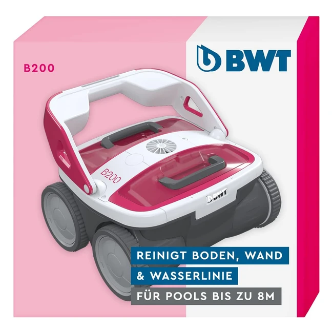 BWT Roboter Poolreiniger B200 - Schnelle Reinigung in 2 Stunden