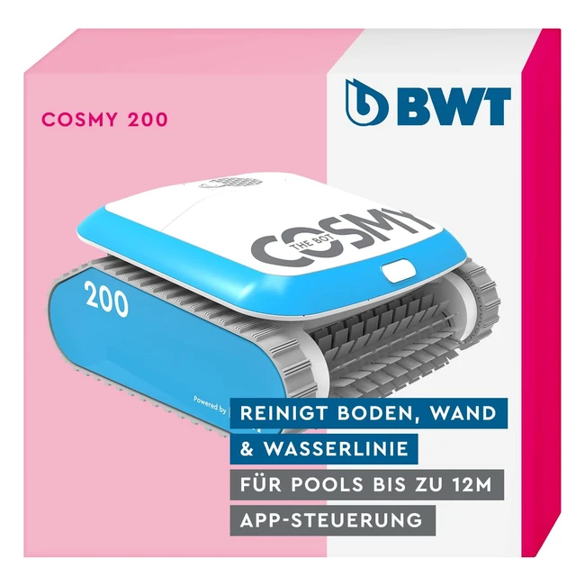 BWT Poolroboter Cosmy 200 - Leicht kompakt zuverlssige Reinigung